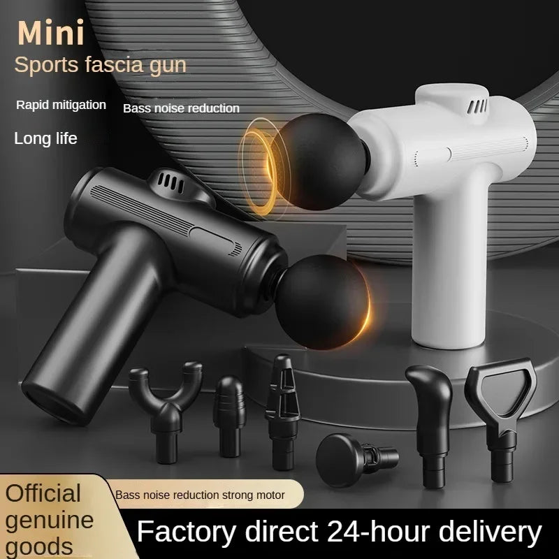 8Head USB Mini Massage Gun Fascia Machine Muscle Relaxation Vibrating Gun Rod Massage Fitness Tool Muscle Massager Gun for You